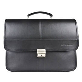 Кожаный портфель Monterado black (арт. 2031-01)