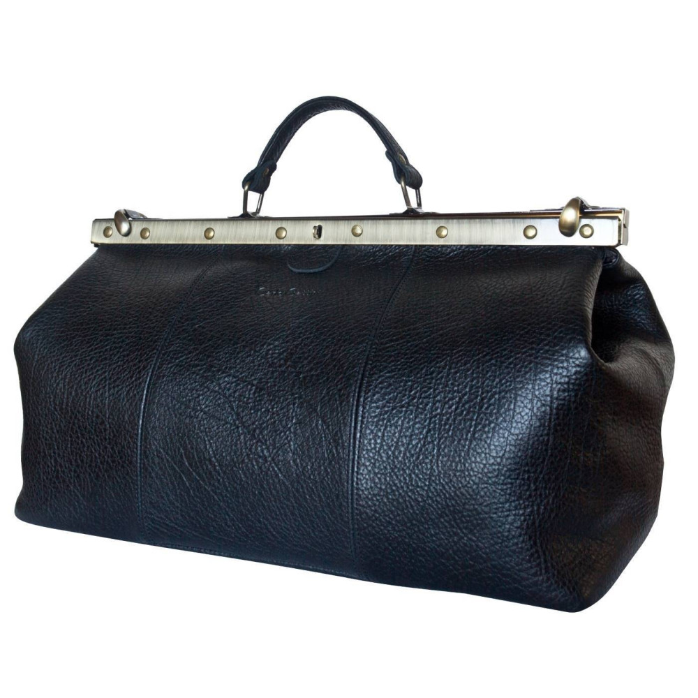 Кожаный саквояж Castellano black Кожаный саквояж Castellano black