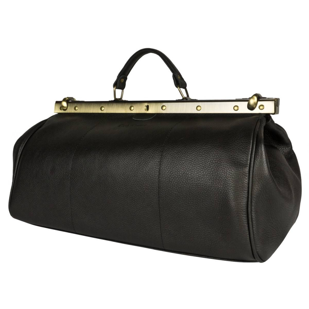 Кожаный саквояж Damiano black (арт. 4022-01) Кожаный саквояж Damiano black (арт. 4022-01)