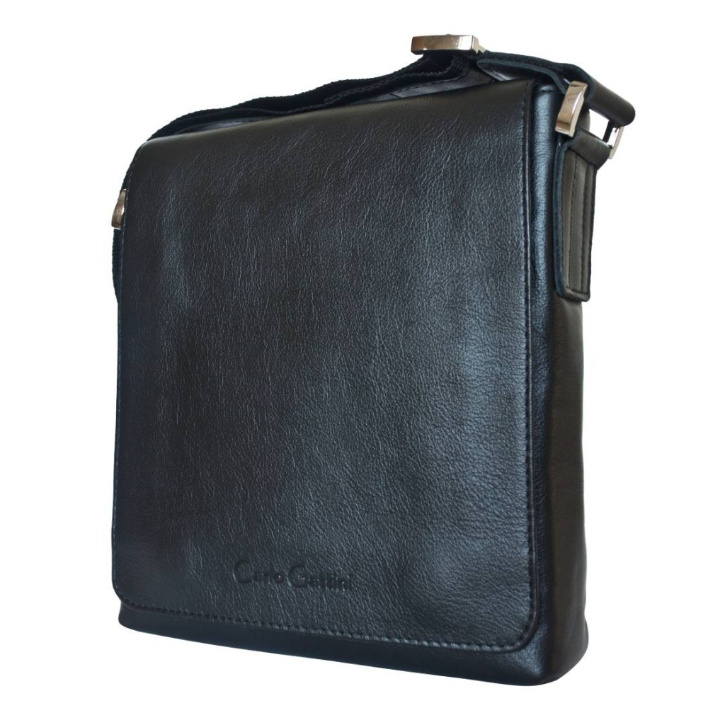 Кожаная мужская сумка Vallecorsa black (арт. 5044-01) Кожаная мужская сумка Vallecorsa black (арт. 5044-01)